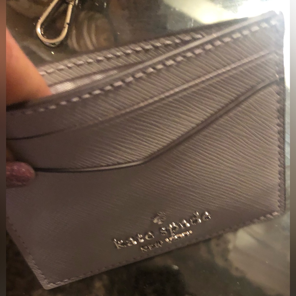 Kate Spade Brand New Grey Card Holder Kate Spade Brand New Grey Card Holder